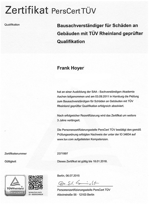 Bausachverständiger